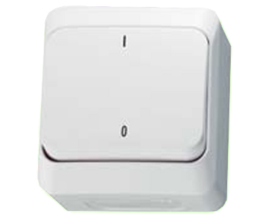 Protected switch IP44 installation  (fee / pc)